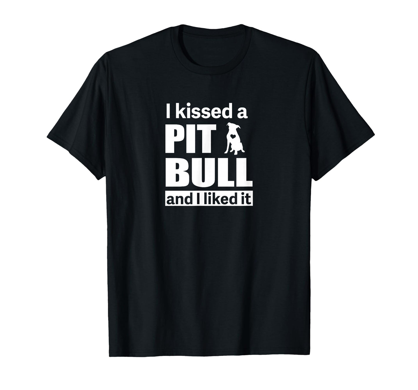 Pit Bull Kiss Dog Breed Love T-Shirt