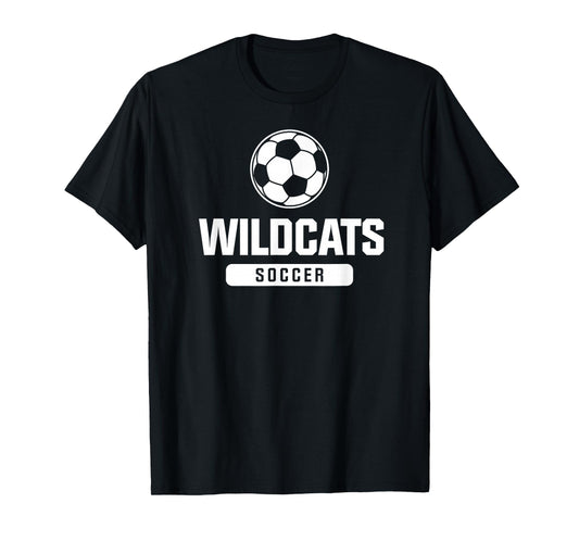Wildcats Soccer for Elementary, Middle, and High Schools T-Shirt