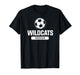 Wildcats Soccer for Elementary, Middle, and High Schools T-Shirt