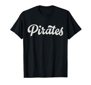 Pirates School Mascot KLuv Tee T-Shirt