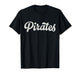 Pirates School Mascot KLuv Tee T-Shirt