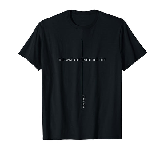 The Way Cross Christian Jesus Bible Verse T-Shirt