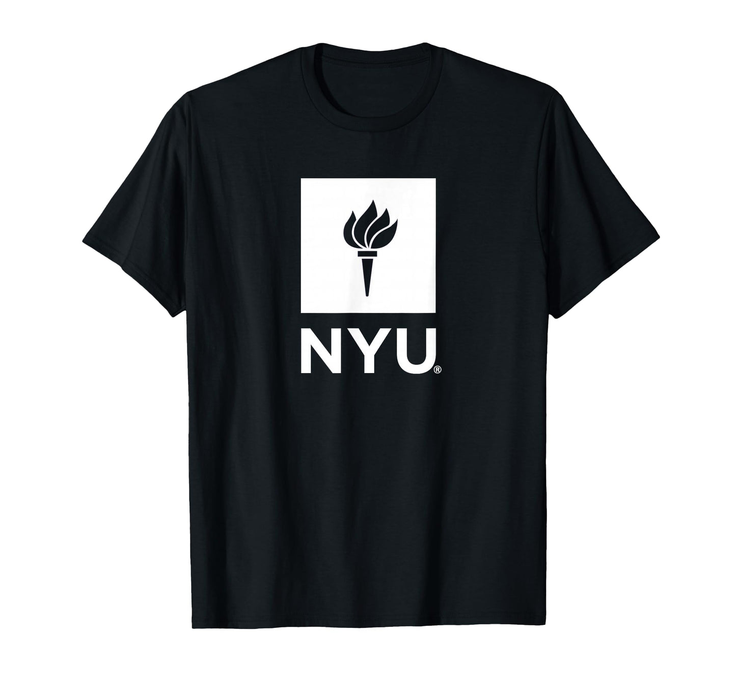 New York University NYU Violets Primary Logo T-Shirt