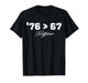 Funny History '76 > 67 Thomas Jefferson Six Seven Meme Men T-Shirt