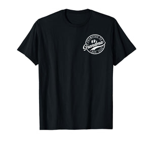 Promoted to Grandma est. 2026 Grandparents Baby Announcement T-Shirt