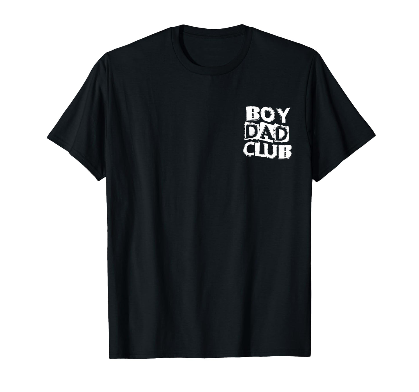 Boy Dad Club Fathers Day Pocket Daddy of a Boy Dad-Son Mens T-Shirt