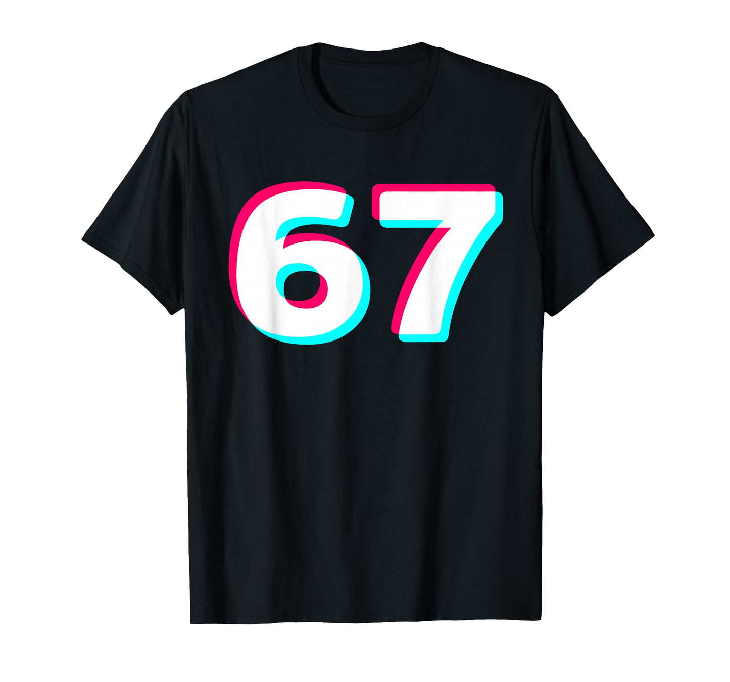 Six Seven Alpha Gen Meme 6 7 Matching 67 T-Shirt