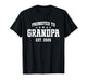 Promoted to Grandpa Est. 2026 Grandparent Baby Announcement T-Shirt