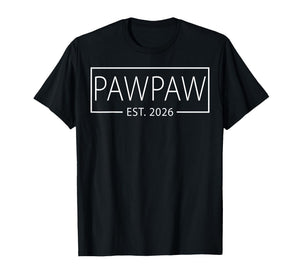 Promoted to Pawpaw Est 2026 Expect Baby 2026 T-Shirt
