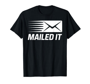 Postal Worker Art for Men Women Postman Post Office Mailman T-Shirt