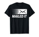 Postal Worker Art for Men Women Postman Post Office Mailman T-Shirt