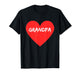Love for Grandpa Inside of A Heart T-Shirt