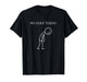 No Golf Today Funny Sad Golfer T-Shirt