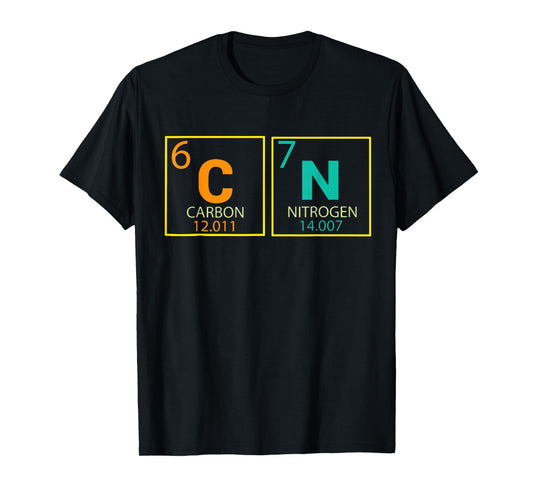 Funny 67 Meme Six Seven Teacher Science Periodic Table T-Shirt