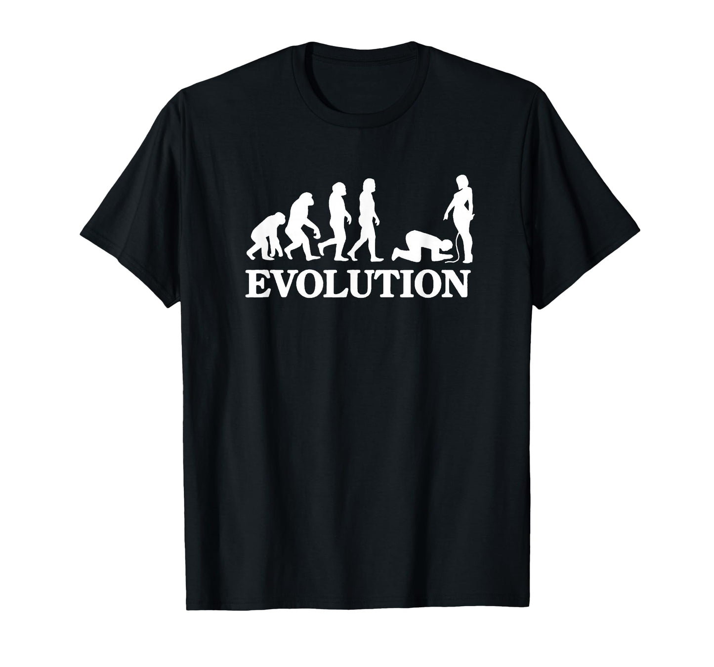 Evolution Bow to The Queen Love her Humor T-Shirt