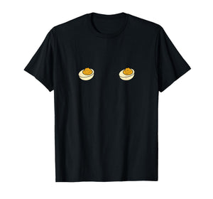 I'm Just Here for The Deviled Eggs Funny Couple Matching T-Shirt
