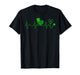 Shamrock Heartbeat Stethoscope Scrub Nurse St Patricks Day T-Shirt