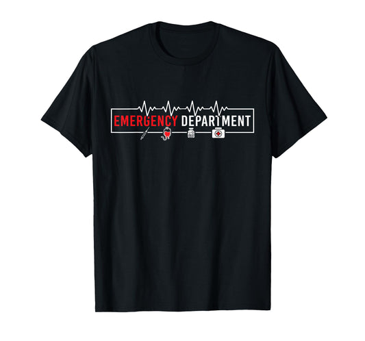 Emergency Department Emergency Room Healthcare Nursing Nurse T-Shirt