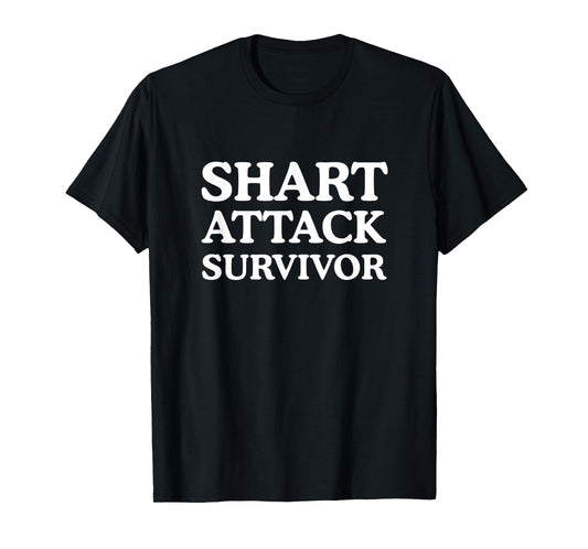 Shart Attack Survivor Funny Unhinged Raunchy Gen Z Meme Y2K T-Shirt