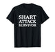 Shart Attack Survivor Funny Unhinged Raunchy Gen Z Meme Y2K T-Shirt
