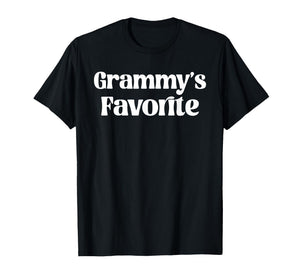 Funny Grammy’s Favorite Funny Grandparent Grandchild Vintage T-Shirt