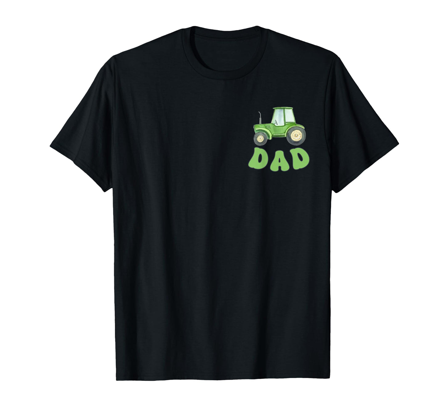 Dad of The Birthday Boy Tractor Farm Trucks Family Party T-Shirt