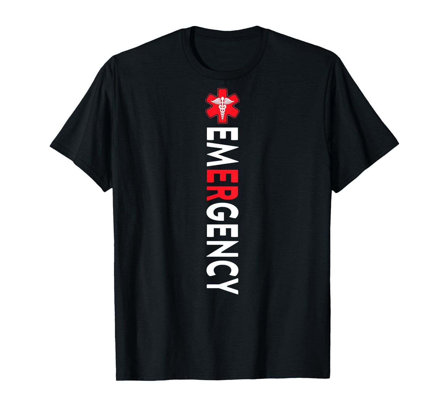 Emergency Department Emergency Room Nurse ER Nurse Back of T-Shirt