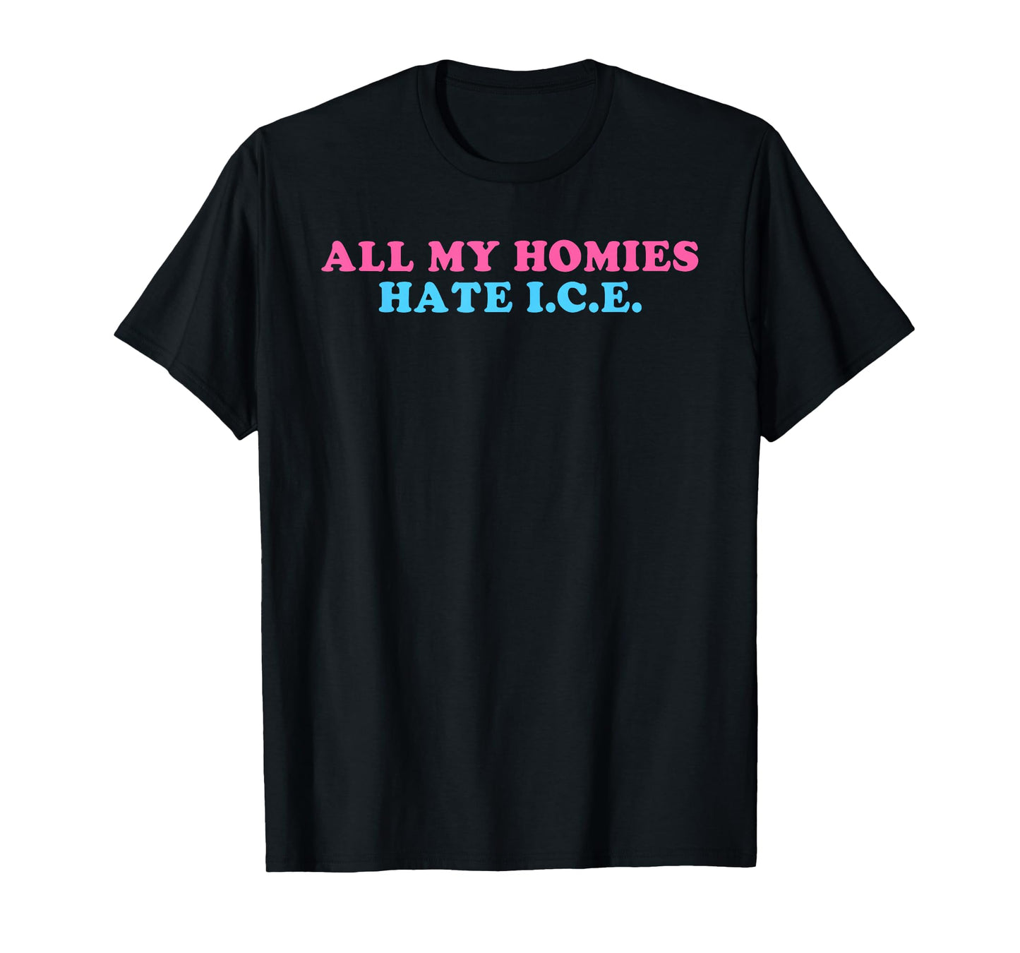 All My Homies, Hate I.C.E., Funny T-Shirt