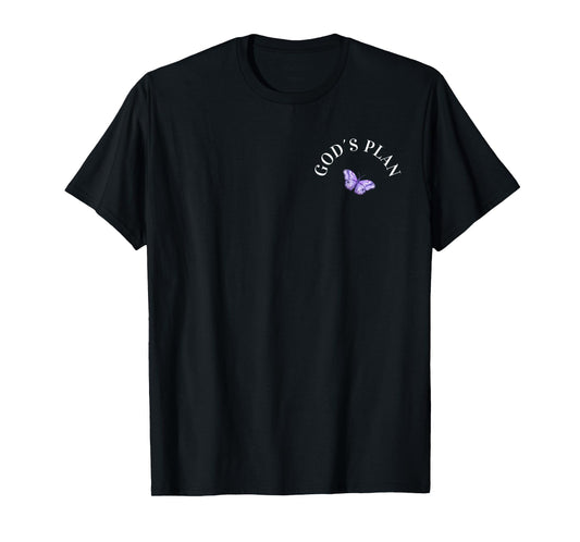 Your Plan and God's Plan Isaiah Bible Verse Faith 2 Sides T-Shirt