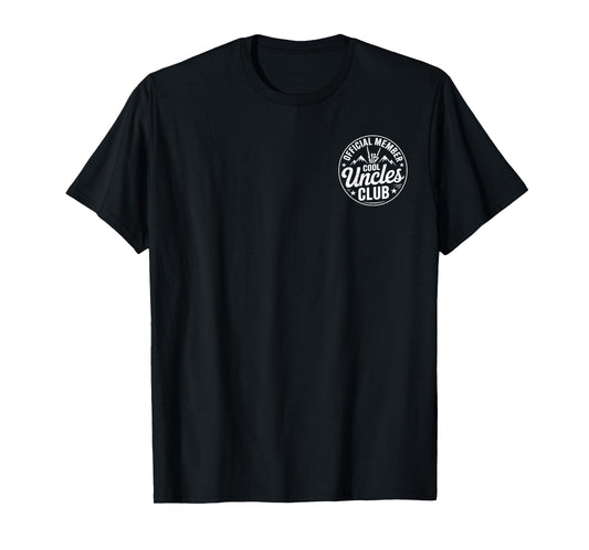 Official Member Cool Uncles Club Funny Uncle Father's Day T-Shirt