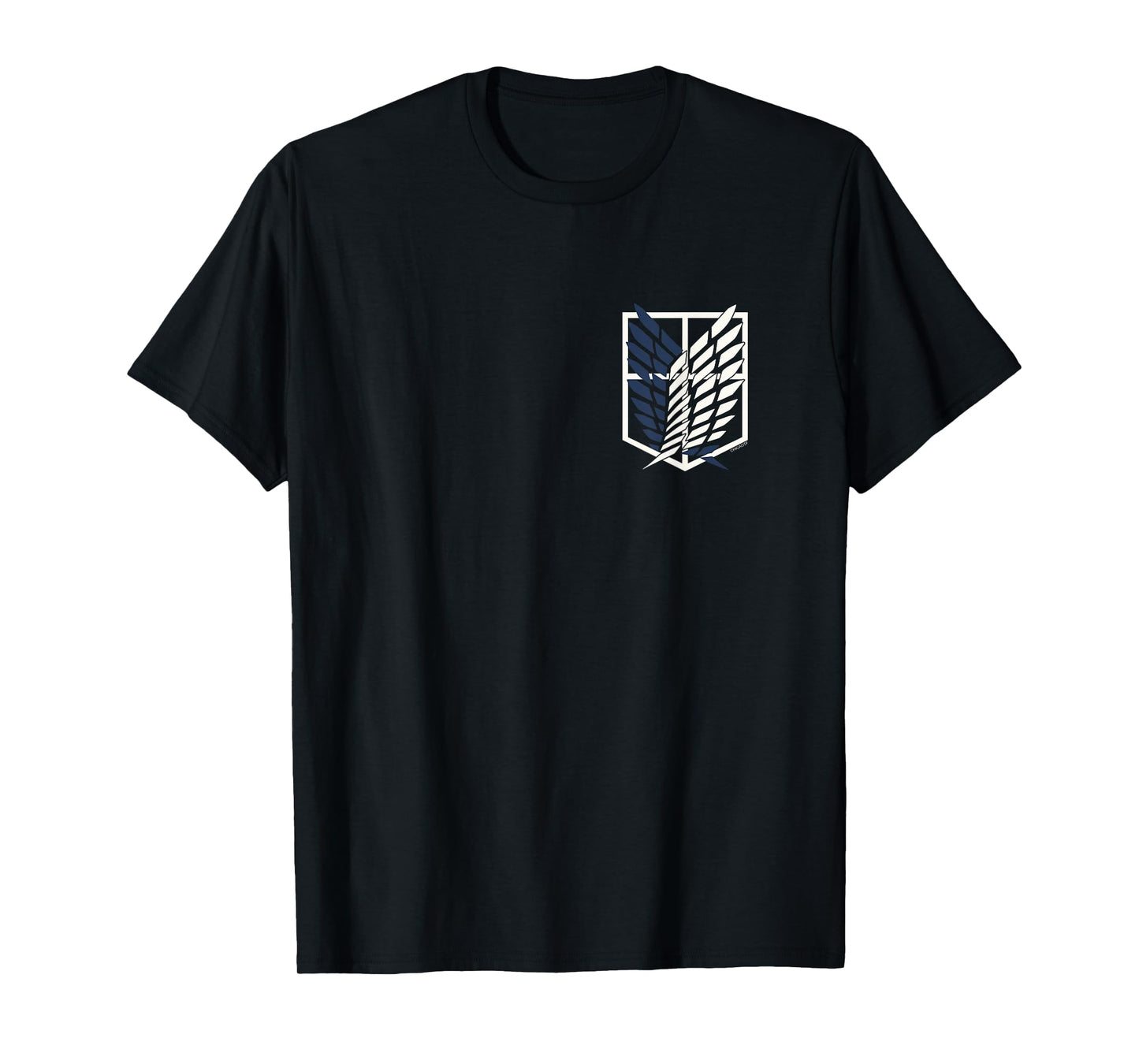 Attack on Titan Small Scout Regiment Shield Chest Anime T-Shirt