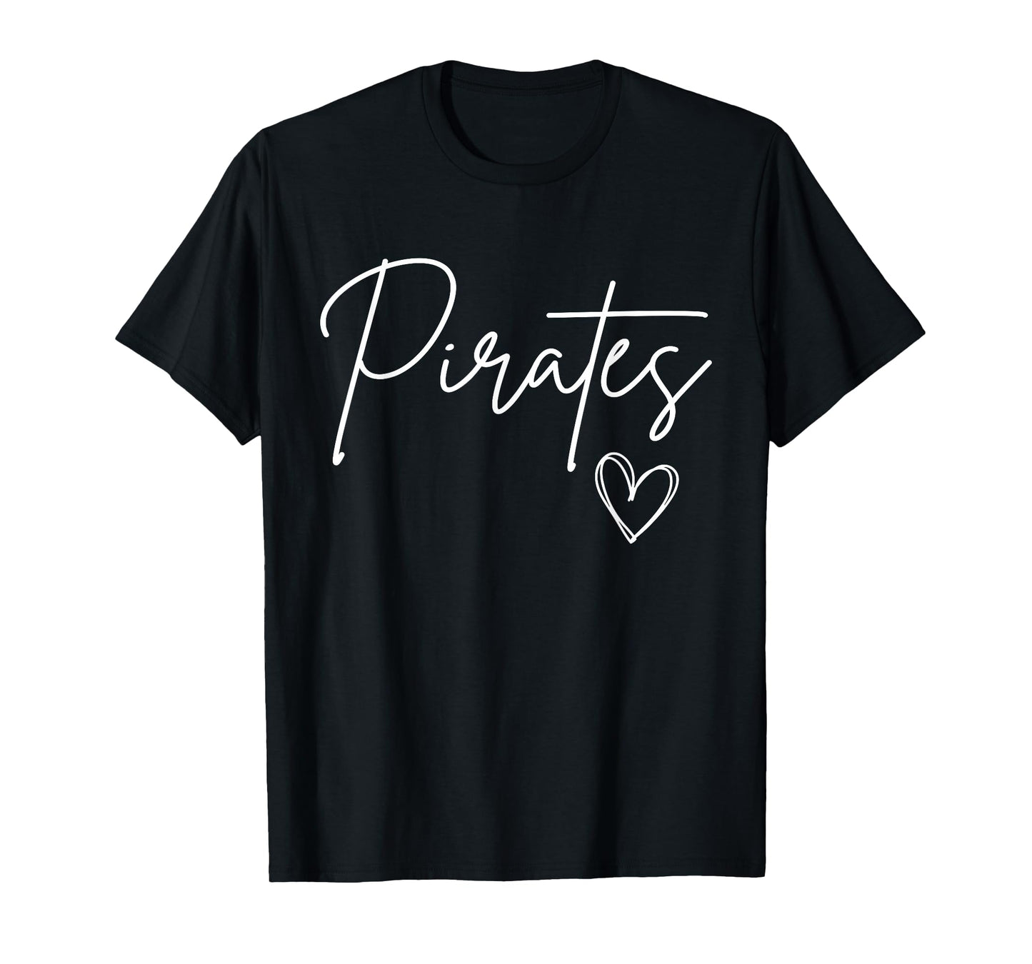 Pirates School Mascot KLuv Tee T-Shirt