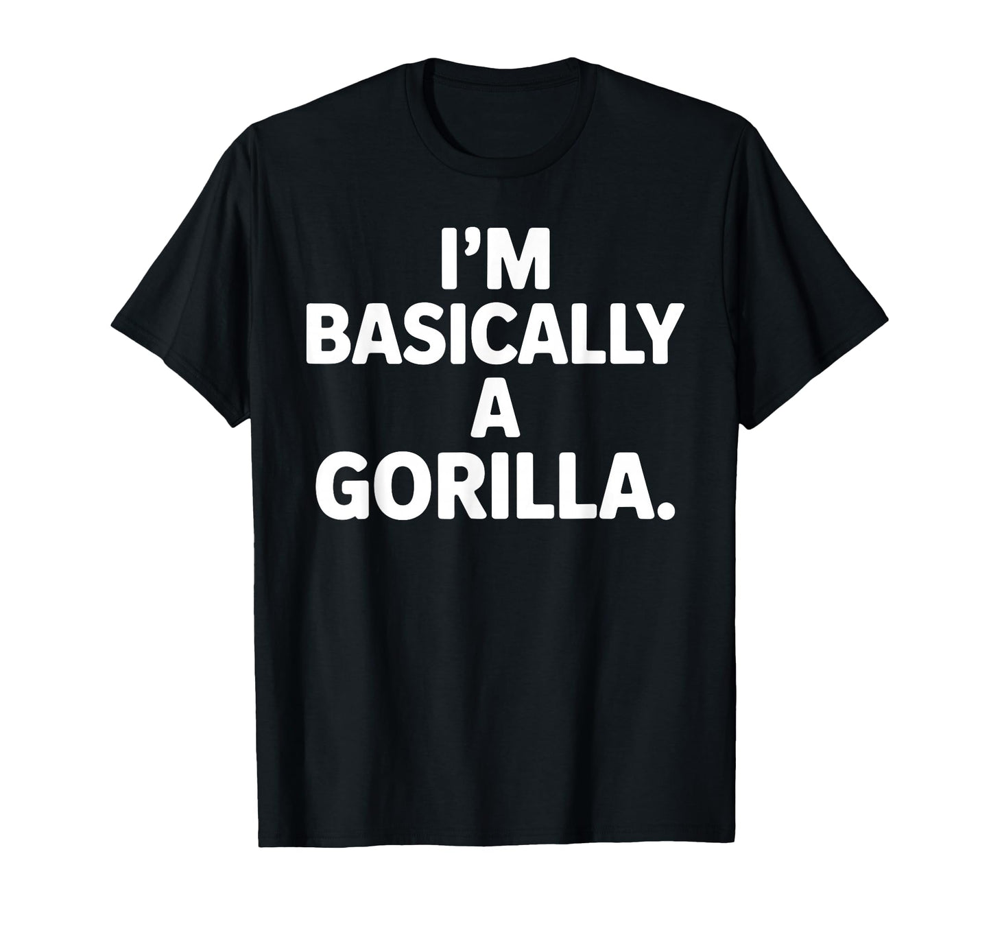 Funny Gorilla Art for Men Women Kids Monkey Gorilla Lover T-Shirt