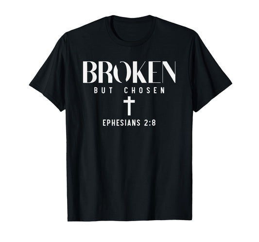 Christian Saying Broken But Chosen Minimal T-Shirt