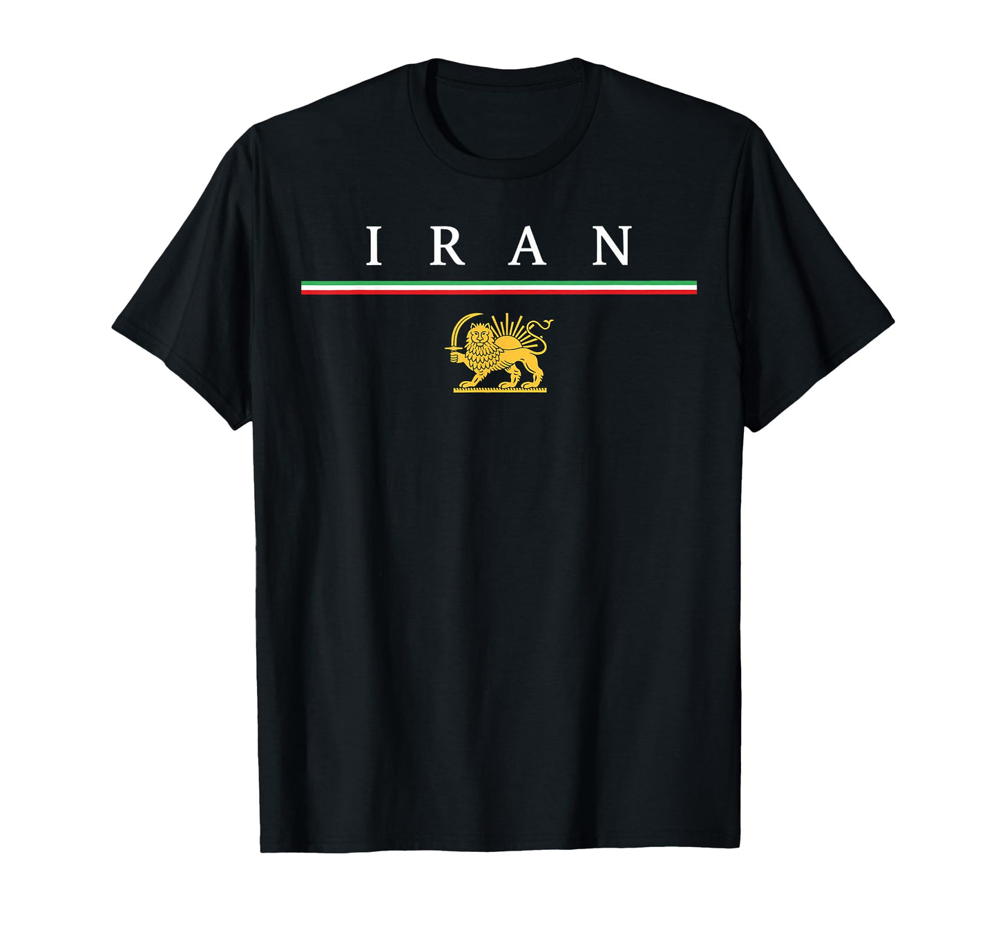 Free Iran Lion Flag T-Shirt