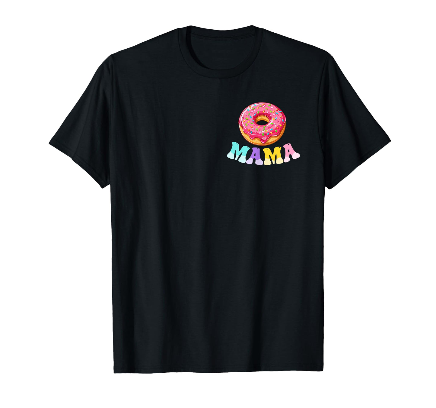 Mama of First Birthday Girl Donut Lovers Family Matching T-Shirt
