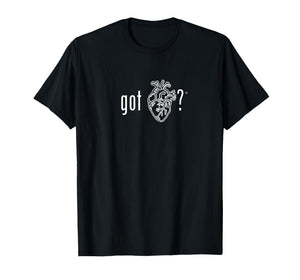 Got Heart Retro Parody Funny Statement T-Shirt