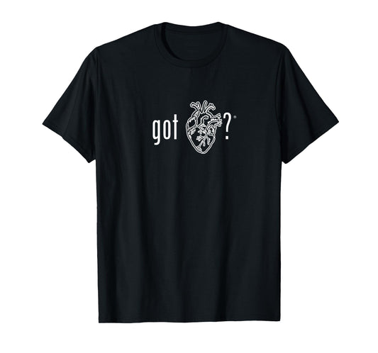 Got Heart Retro Parody Funny Statement T-Shirt