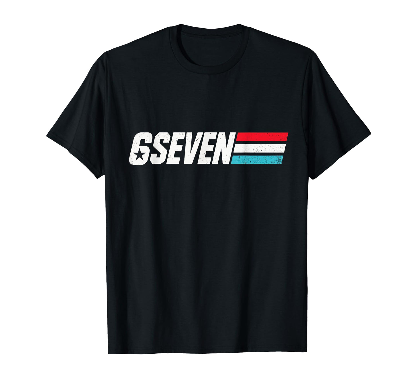 Vintage 67 Meme Retro 6 Seven T-Shirt
