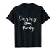 Singing is My Therapy Music Vocalist Enthusiast T-Shirt