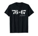 Thomas Jefferson '76 > 67 Self-Evident Minimal Math Humor T-Shirt