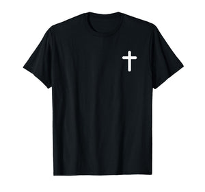 Jesus Loves You Bro Cross Funny Christian Faith Front Back T-Shirt