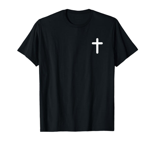 Jesus Loves You Bro Cross Funny Christian Faith Front Back T-Shirt