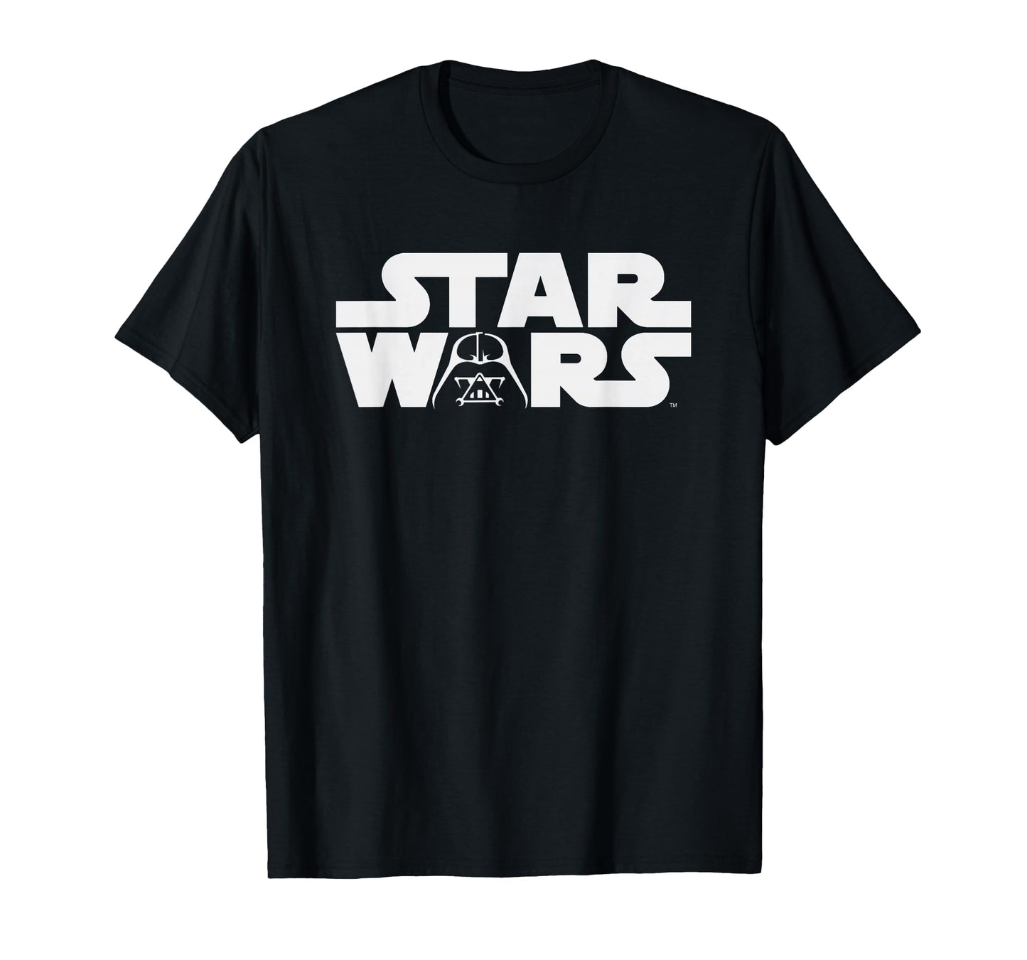 Star Wars A New Hope Darth Vader Icon In Logo T-Shirt