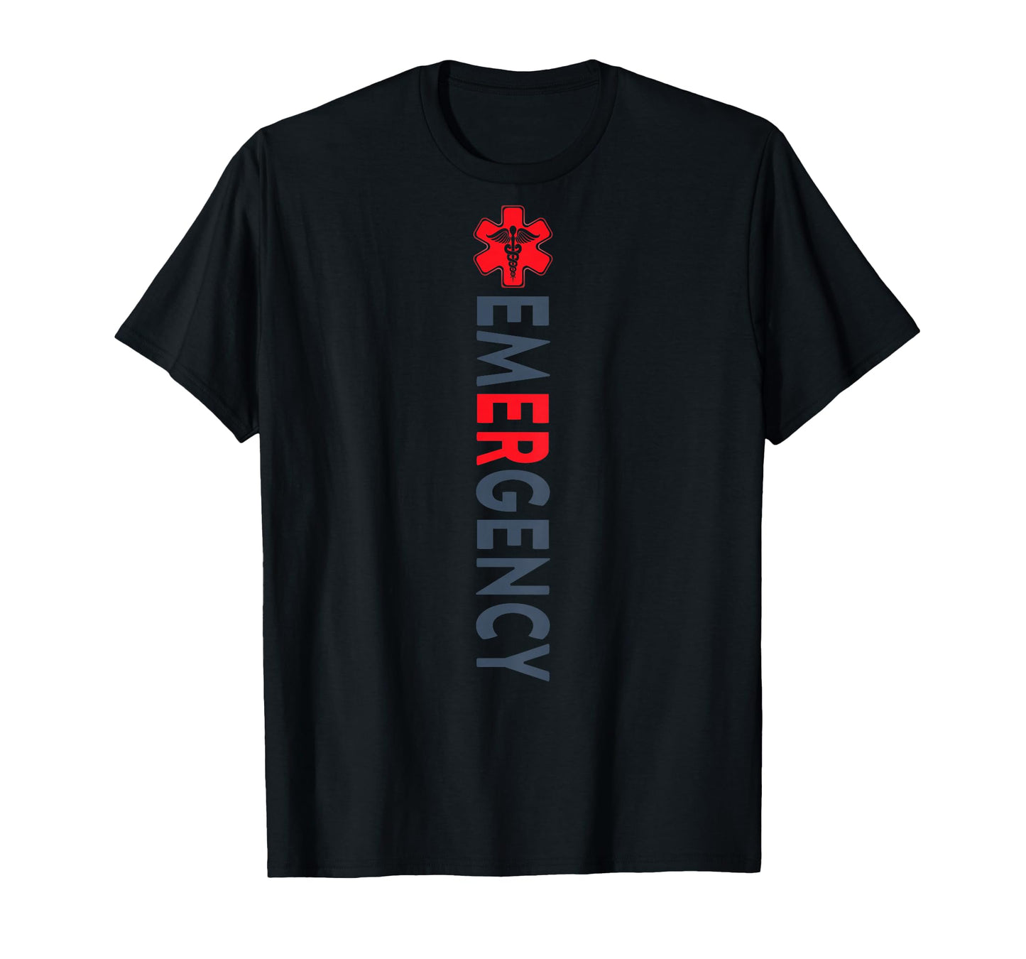 Emergency Department Emergency Room Nurse ER Nurse Back of T-Shirt