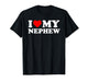 I Love My Nephew - Red Heart T-Shirt