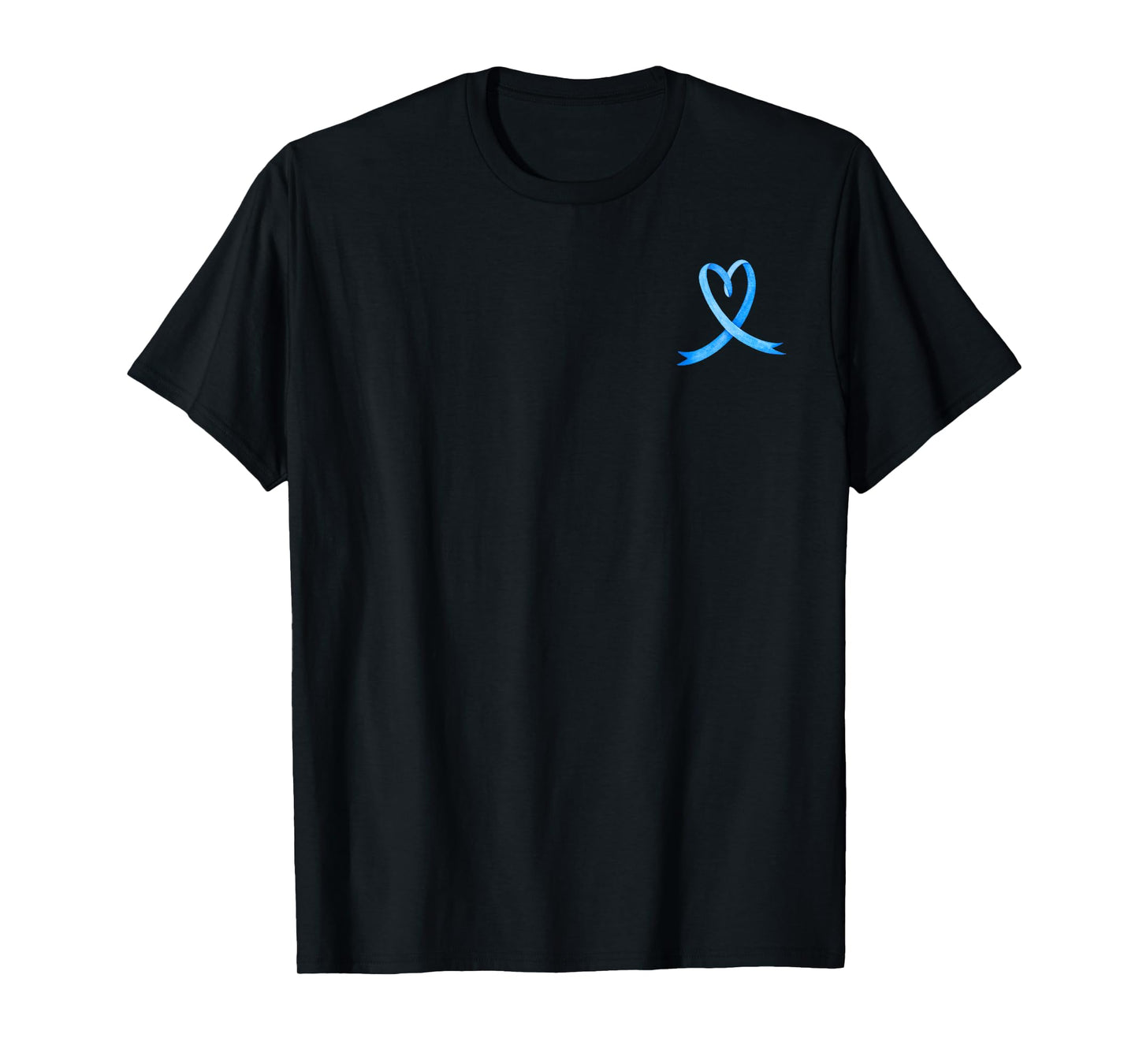 Cute Blue Ribbon Diabetes Awareness Women Men Kids T-Shirt