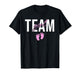 Team Girl 2026 Gender Reveal Baby Announcement Matching T-Shirt