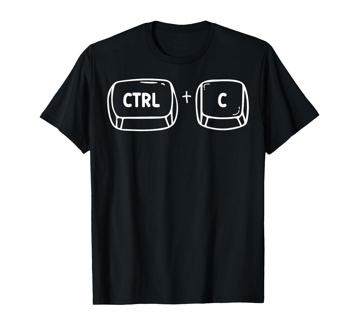 Funny Halloween Costume Family Matching Dad Mom Ctrl C T-Shirt