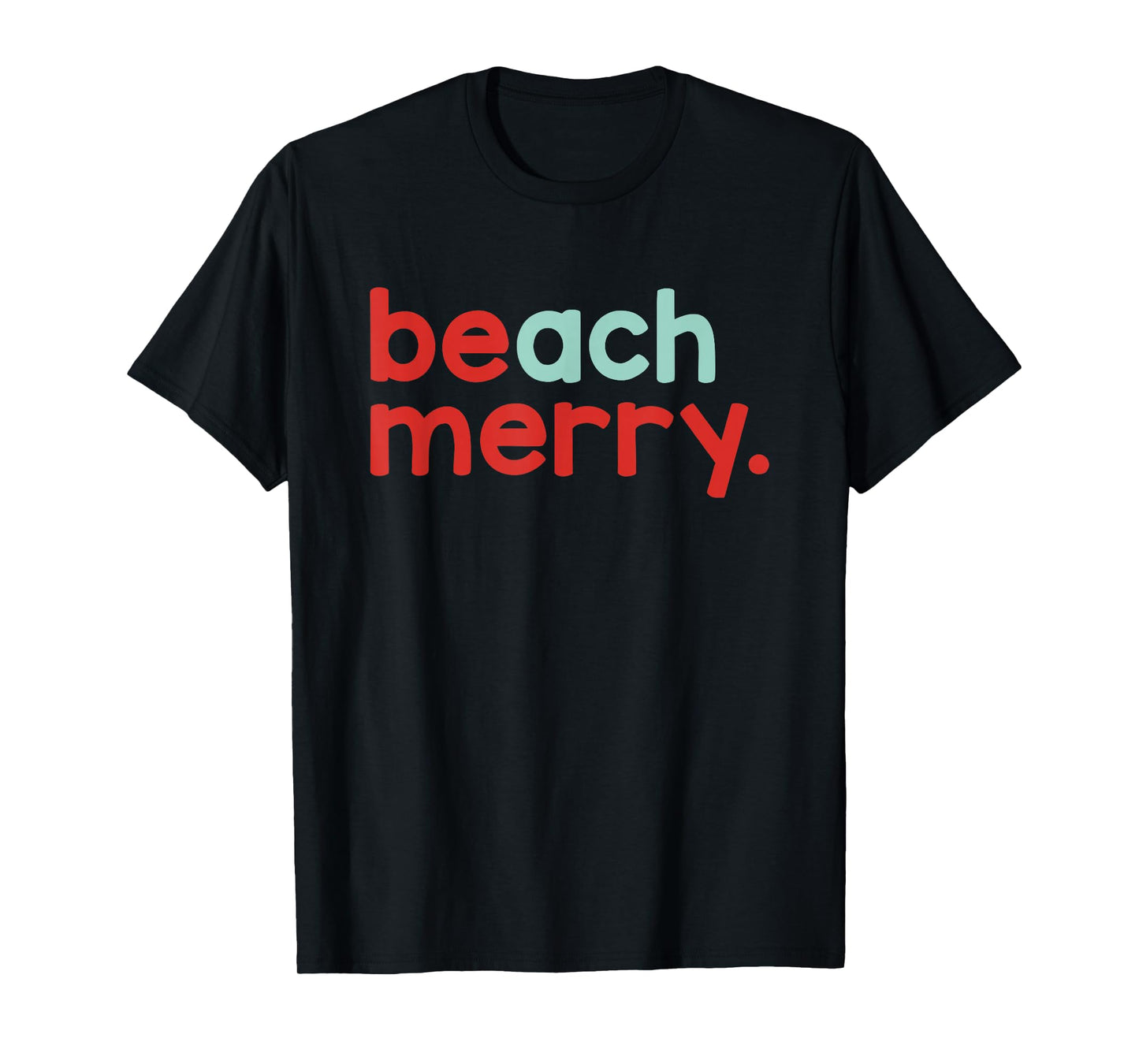 Beach Merry Christmas T-Shirt